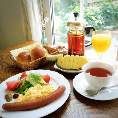 【スタンダード朝食付プラン】貸切露天風呂無料◆温かな朝食で高原の朝を楽しむ休日